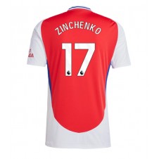 Arsenal Oleksandr Zinchenko #17 Hemmatröja 2024-25 Korta ärmar